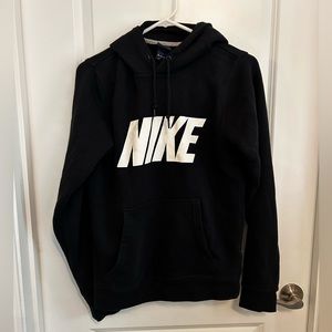 Black and white Nike Hoodie